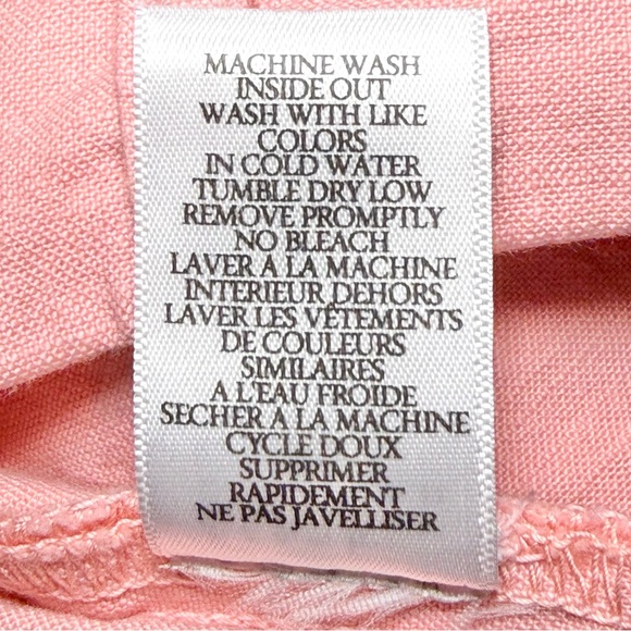 Frank & Eileen Jameson Utility Jogger in Coral (Italian Performance Linen) - Picture 7 of 7